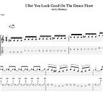 i bet you look good on the dancefloor guitar